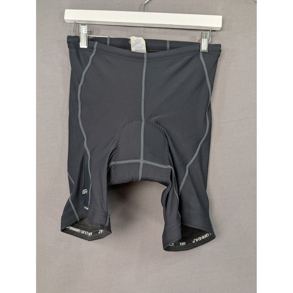 Louis Garneau Womens Black Padded Cycling Shorts Large USA Made